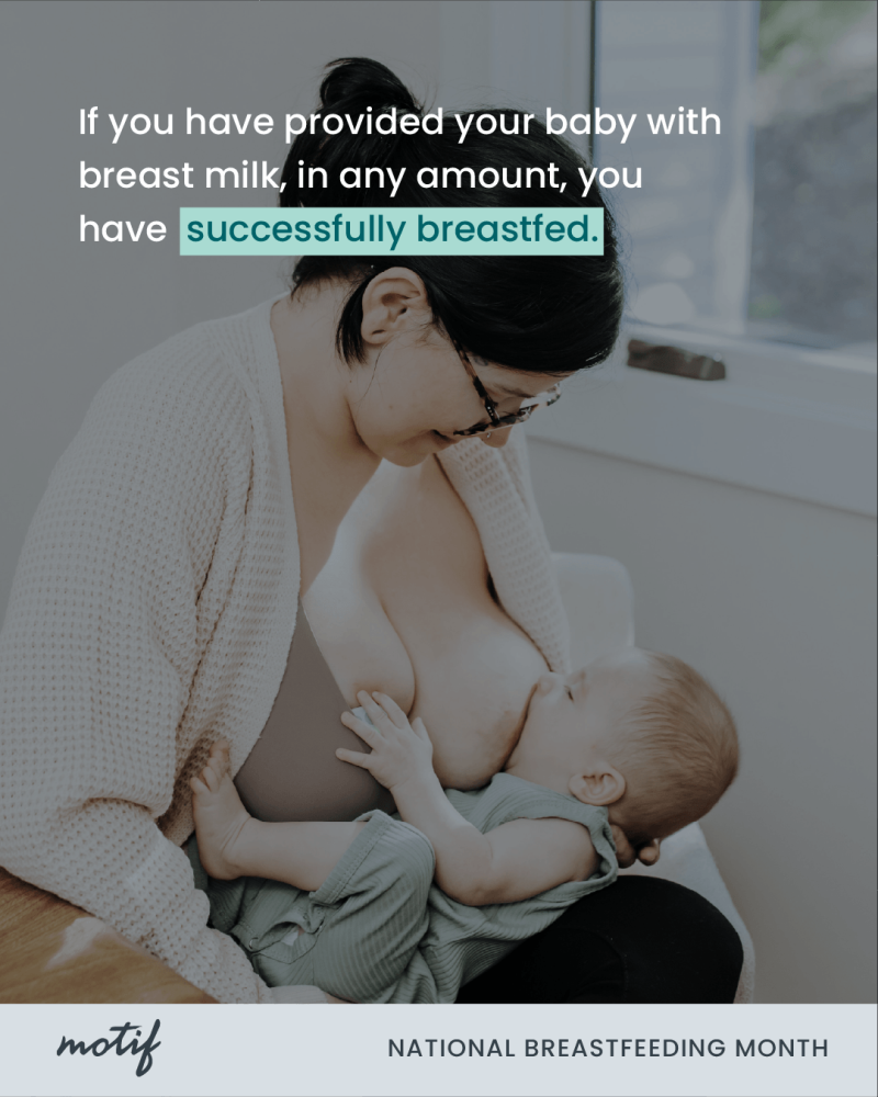 Breastfeeding mom