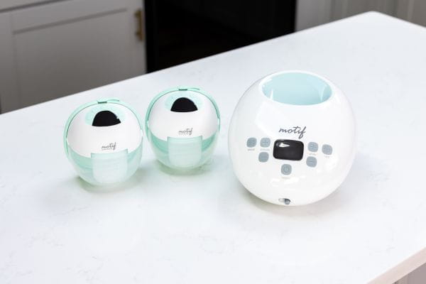 Motif Aura Glow & Motif Luna Breast Pumps
