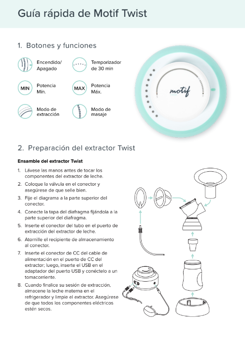 Pump Quick Guide - Spanish
