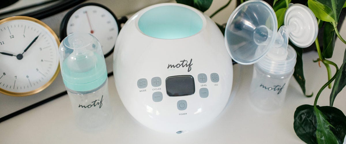 Motif Luna Breast Pump Review, Motherhood