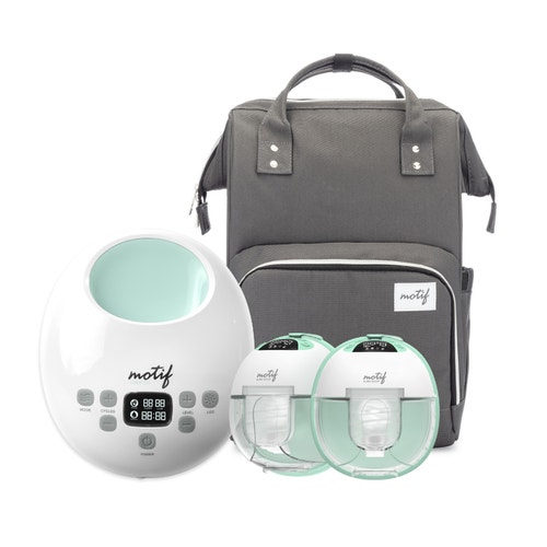 Luna Motif Aura Glow Breast Pump Bundle with FREE Backpack