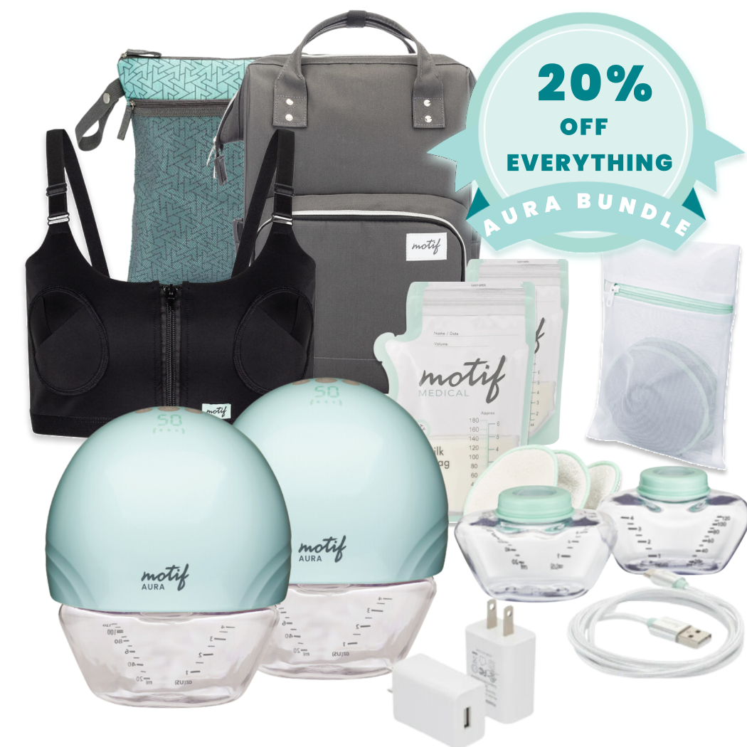 Motif Aura Breast Pump Bundle