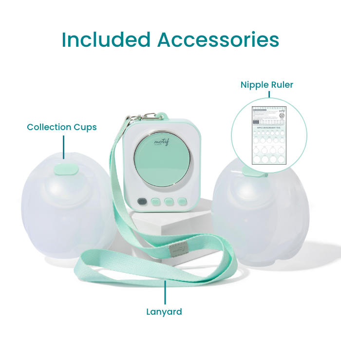 Motif Roam™ Breast Pump With Breast Milk Collection Cups 