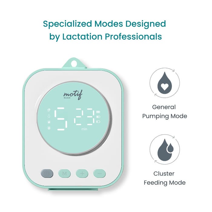Motif Roam™ Breast Pump With Breast Milk Collection Cups
