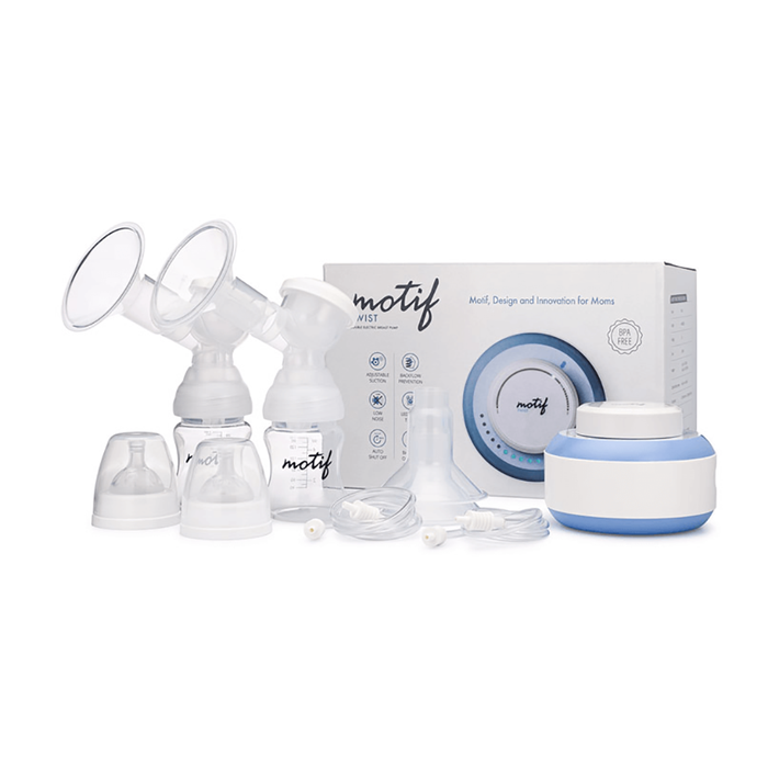 Motif Duo Double Electric Breast Pump Pumping Bra ON the Go - PUMP ONLY