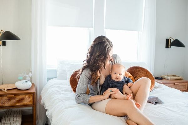 Breastfeeding mom