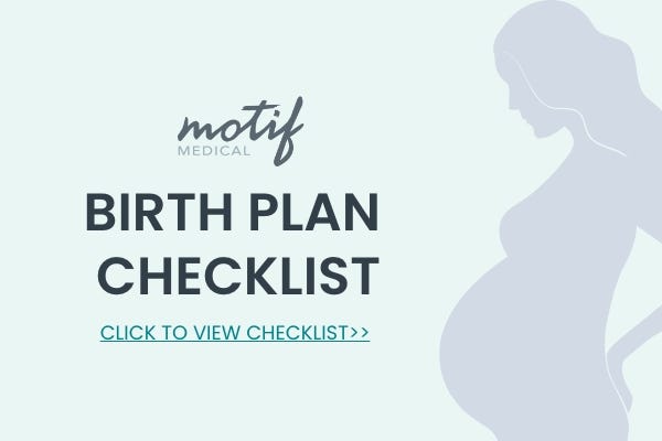 Click to Download Your FREE Birth Plan Checklist