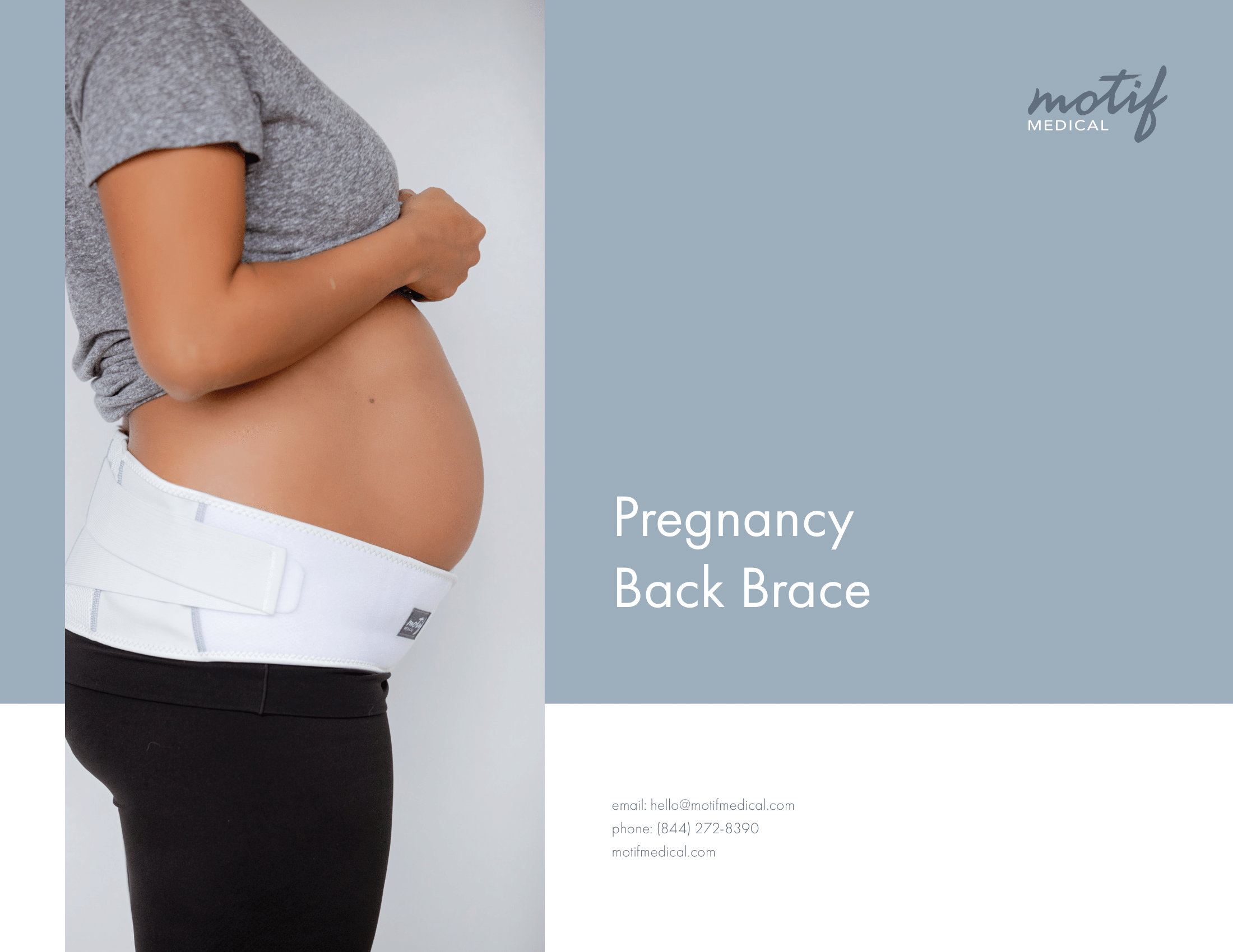 Pregnancy Back Brace