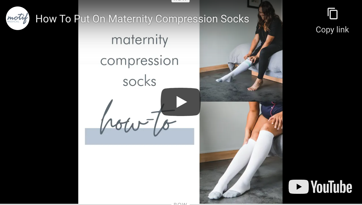 How To Put On Maternity Compression Socks