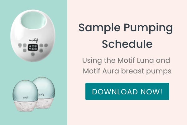 Motif Aura: Hands-free Breast Pump Tips from Motif's IBCLC 