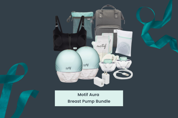 motif aura breast pump bundle