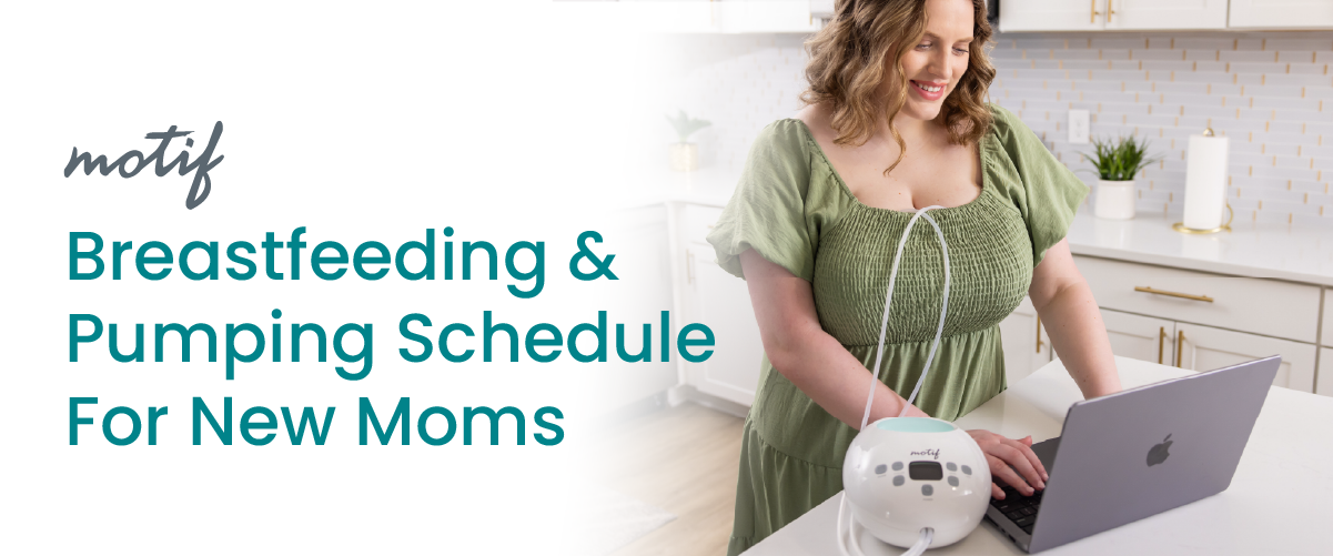 mom pumping with Motif Duo